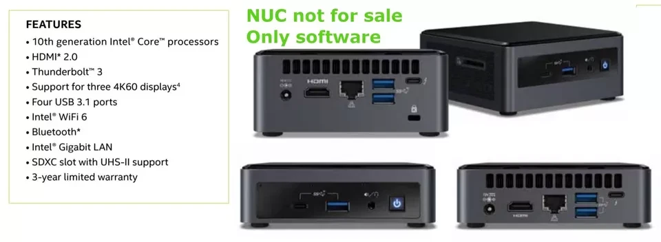 macOS dla Intel NUC 10 Gen - obrazek 3