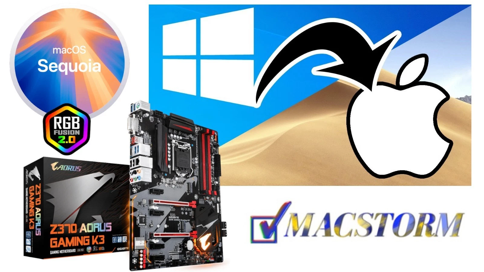 macOS dla PC z Gigabyte Z370 Aorus Gaming K3 - obrazek 2