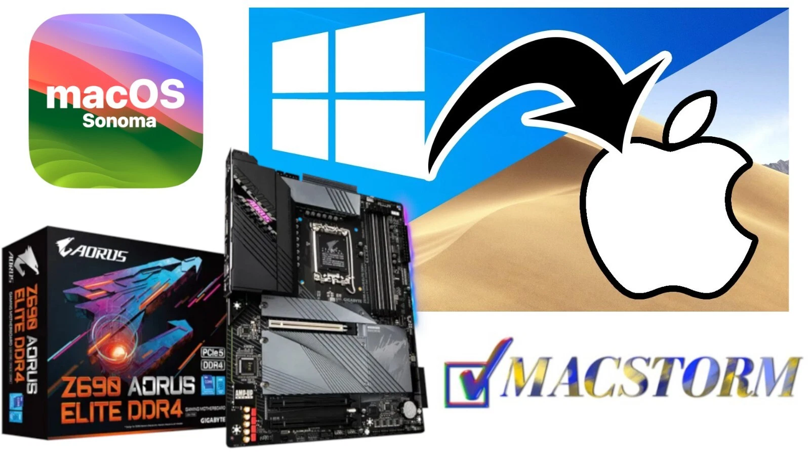 macOS dla PC z płytą Gigabyte Z690 Aorus Elite - obrazek 2