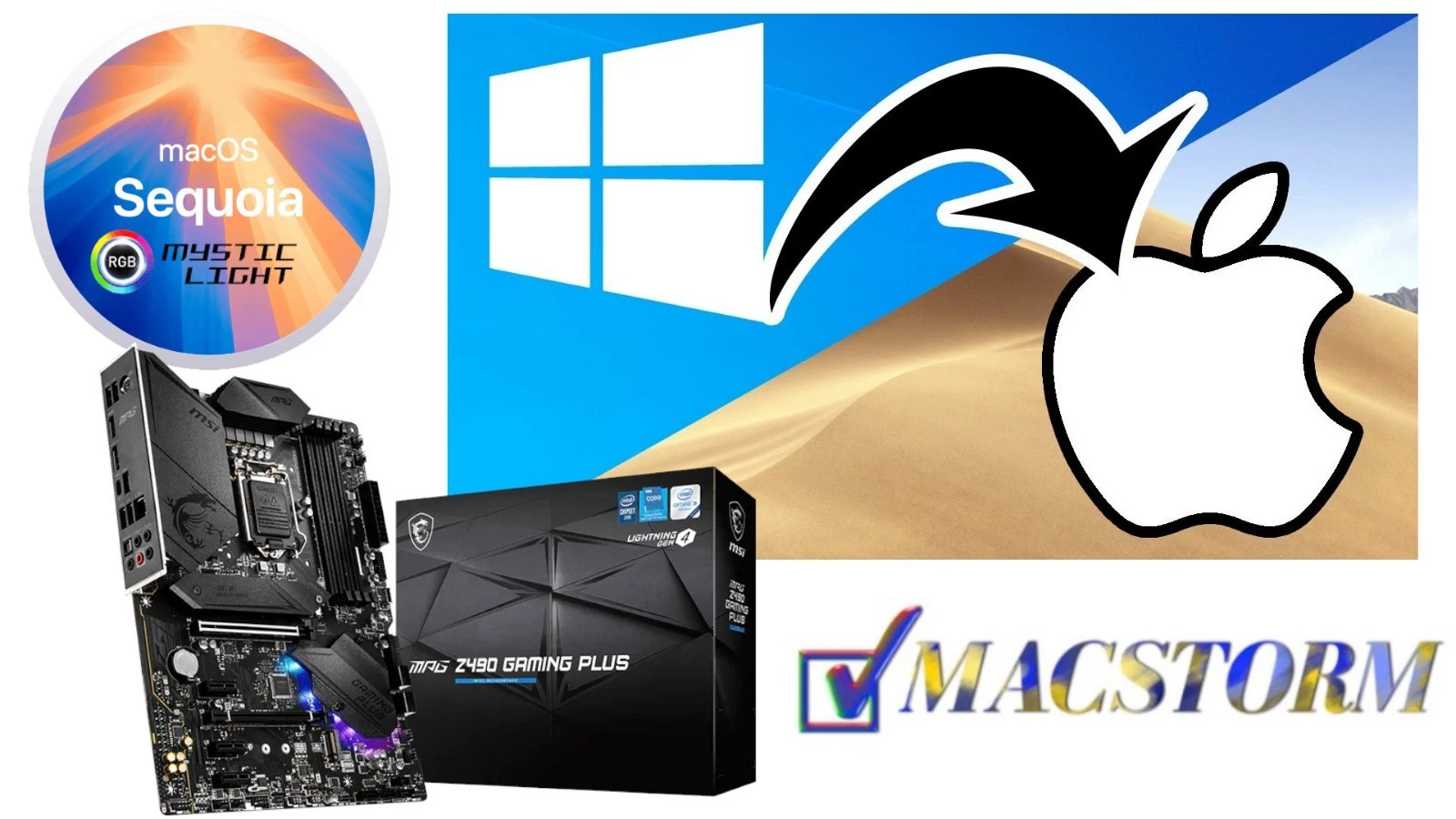 macOS dla PC z MSI Z490 Gaming Plus - obrazek 2