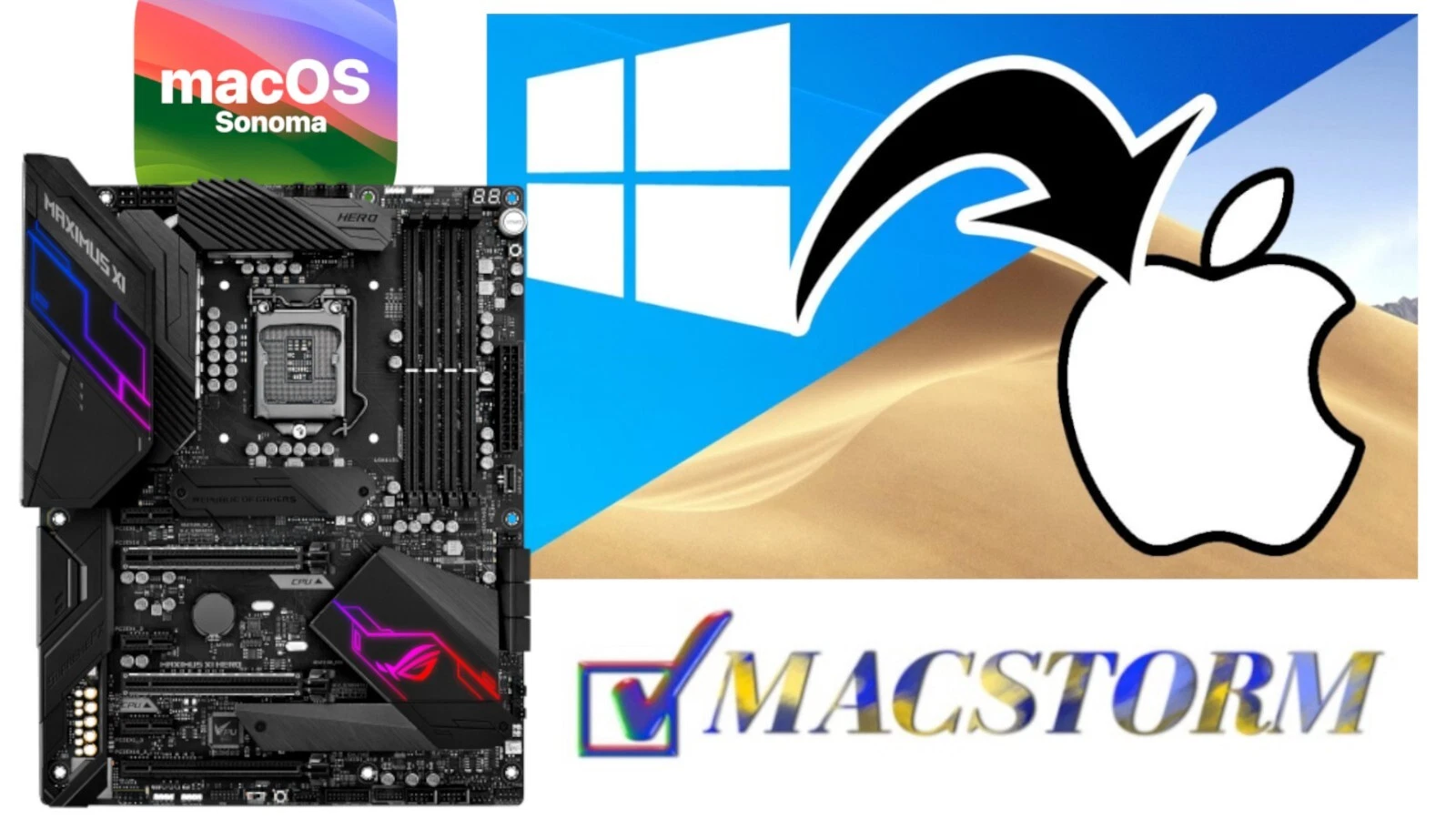macOS dla PC z ASUS ROG Maximus XI Hero - obrazek 2