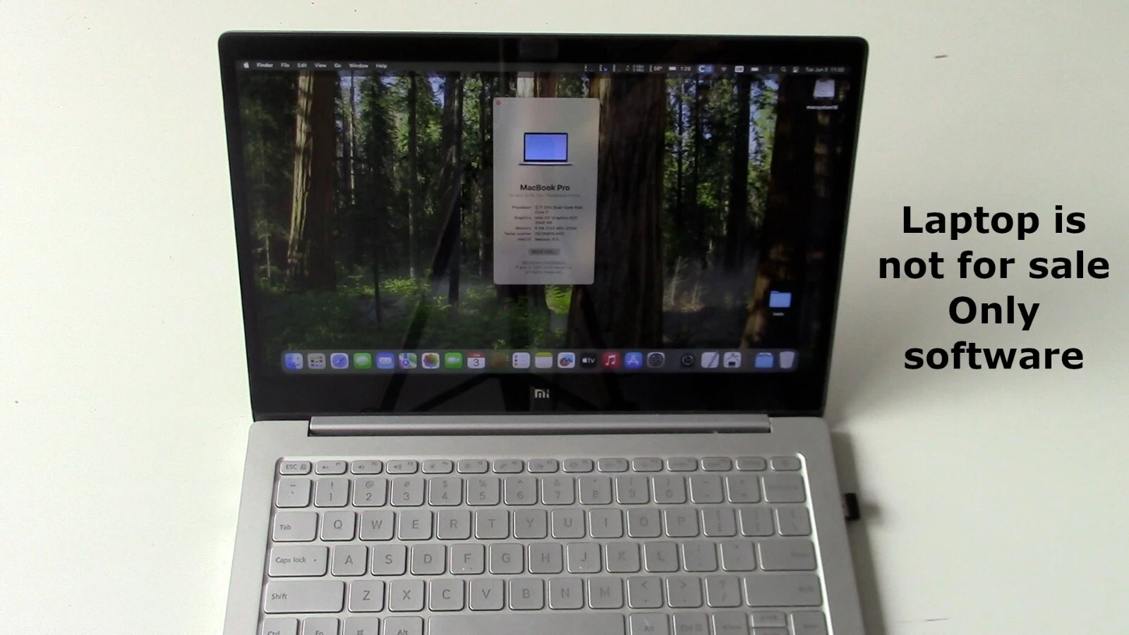 macOS dla laptopa Xiaomi Mi Air 13" - obrazek 4